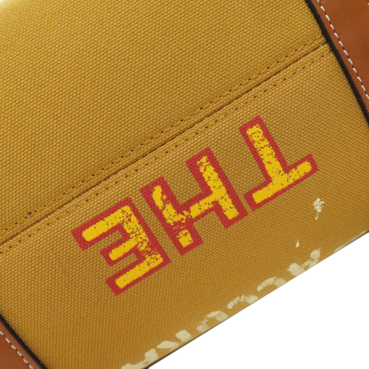 LOEWE Shoulder Bag canvas Brown Messenger bag