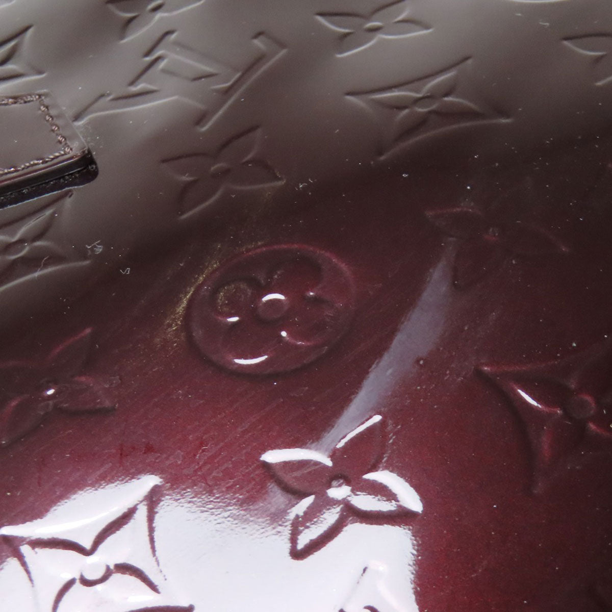 LOUIS VUITTON Handbag M93641 Vernis Red Wilsher PM