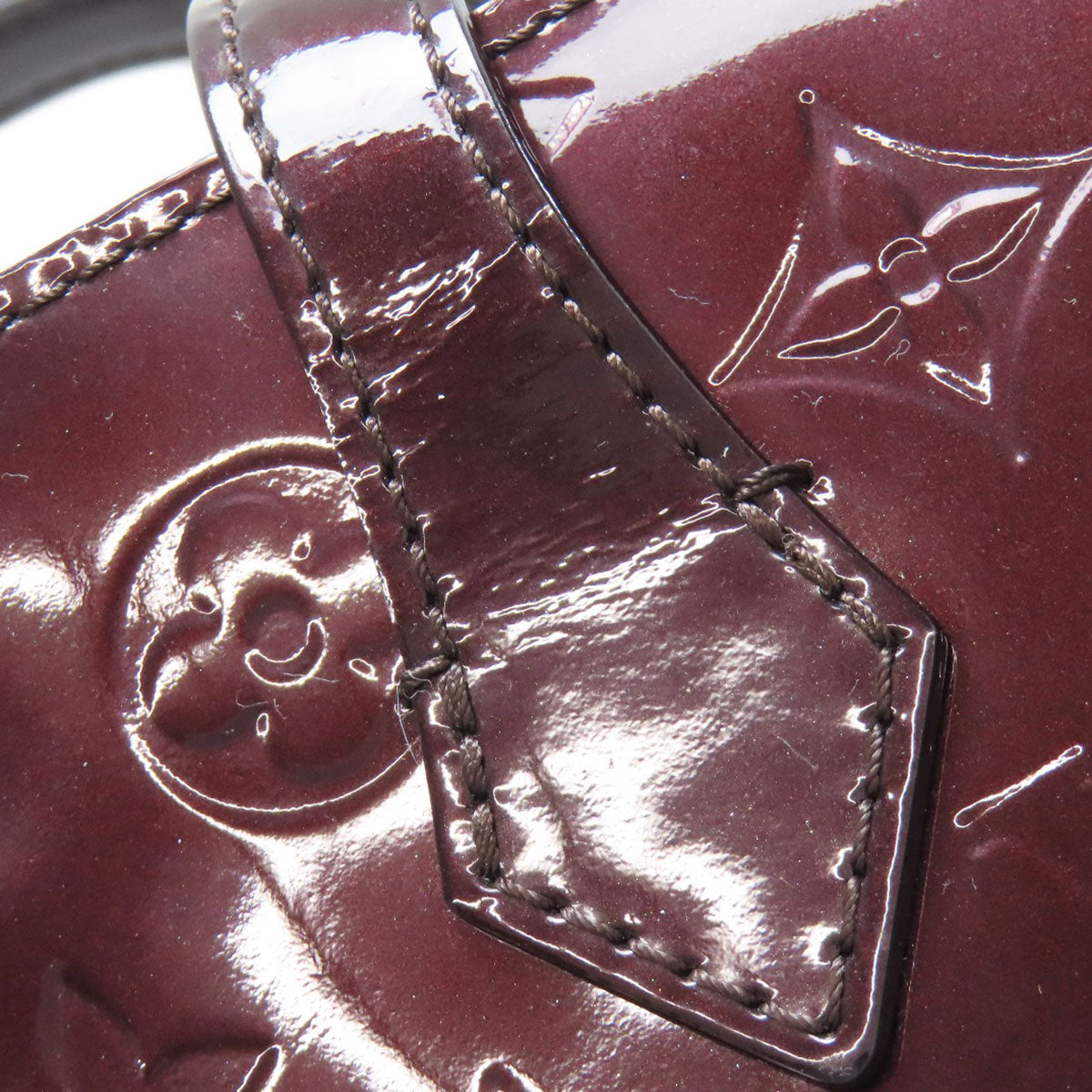 LOUIS VUITTON Handbag M93641 Vernis Red Wilsher PM