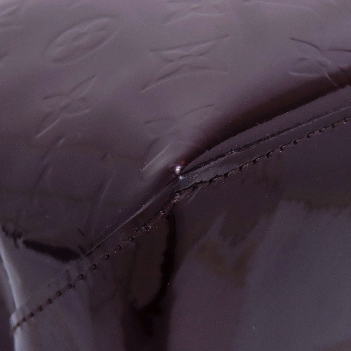 LOUIS VUITTON Handbag M93641 Vernis Red Wilsher PM