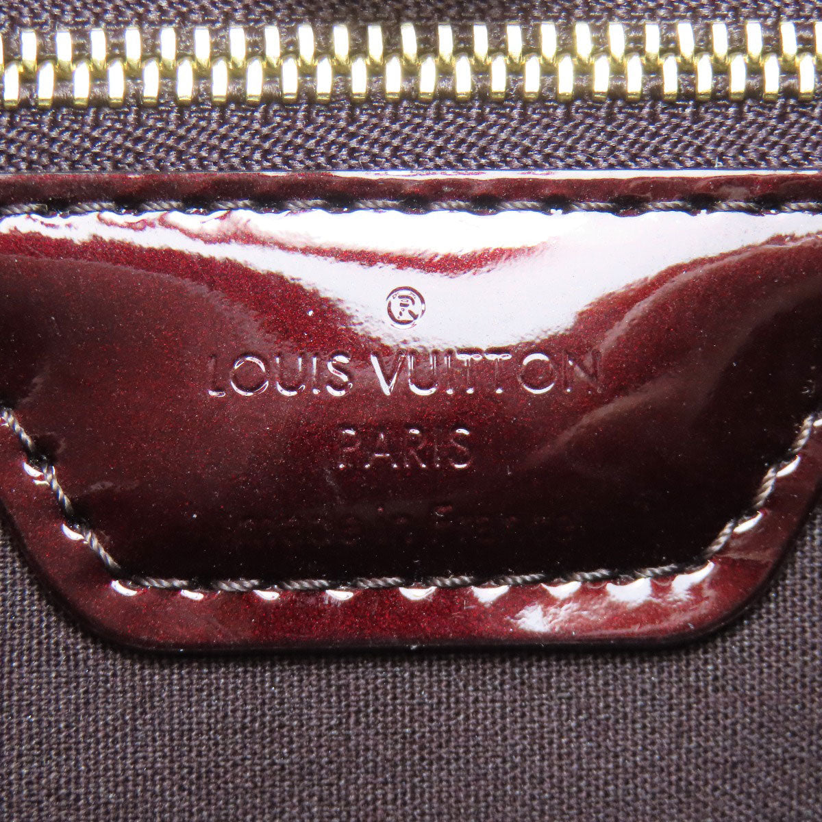 LOUIS VUITTON Handbag M93641 Vernis Red Wilsher PM