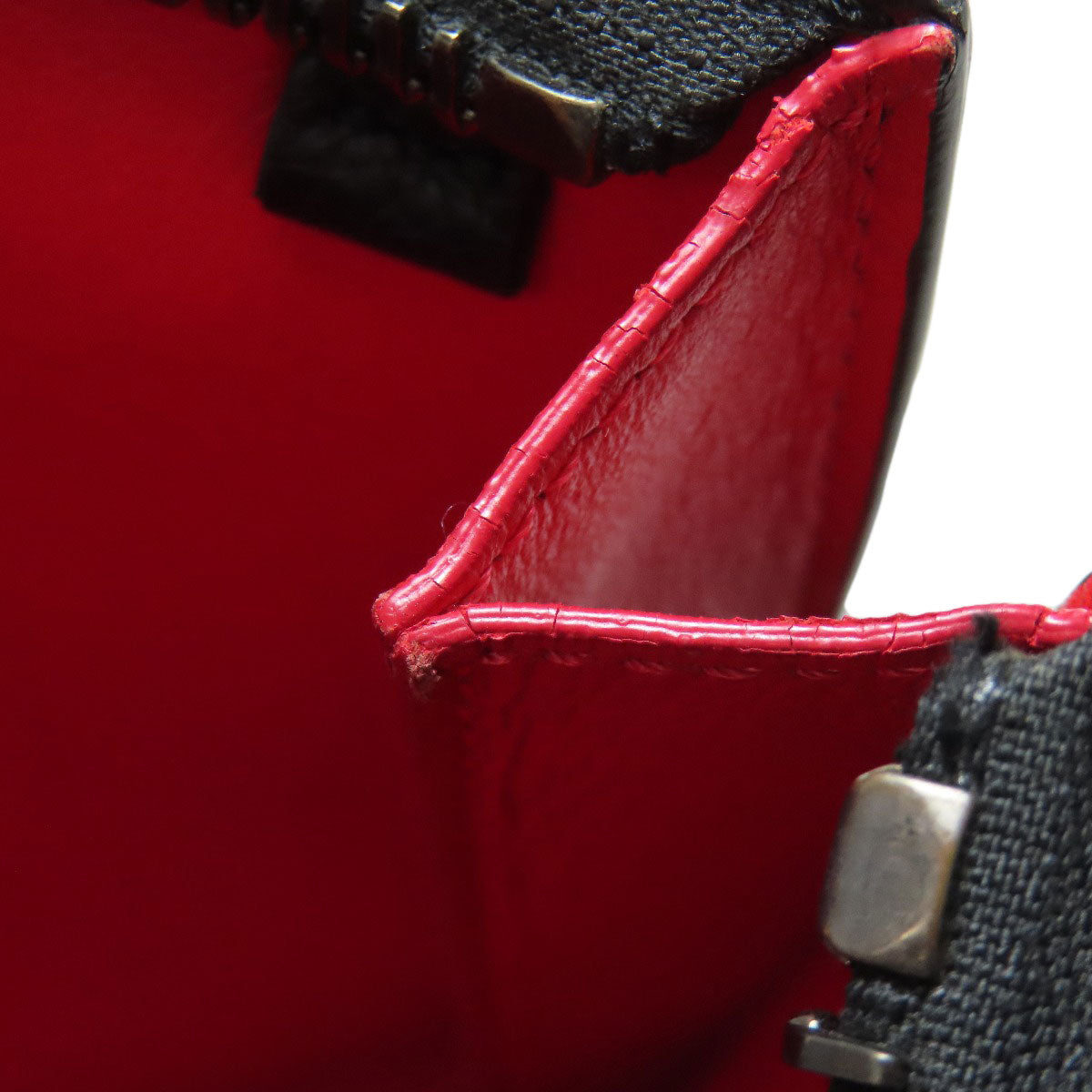 Christian Louboutin Shoulder Bag leather black Studs