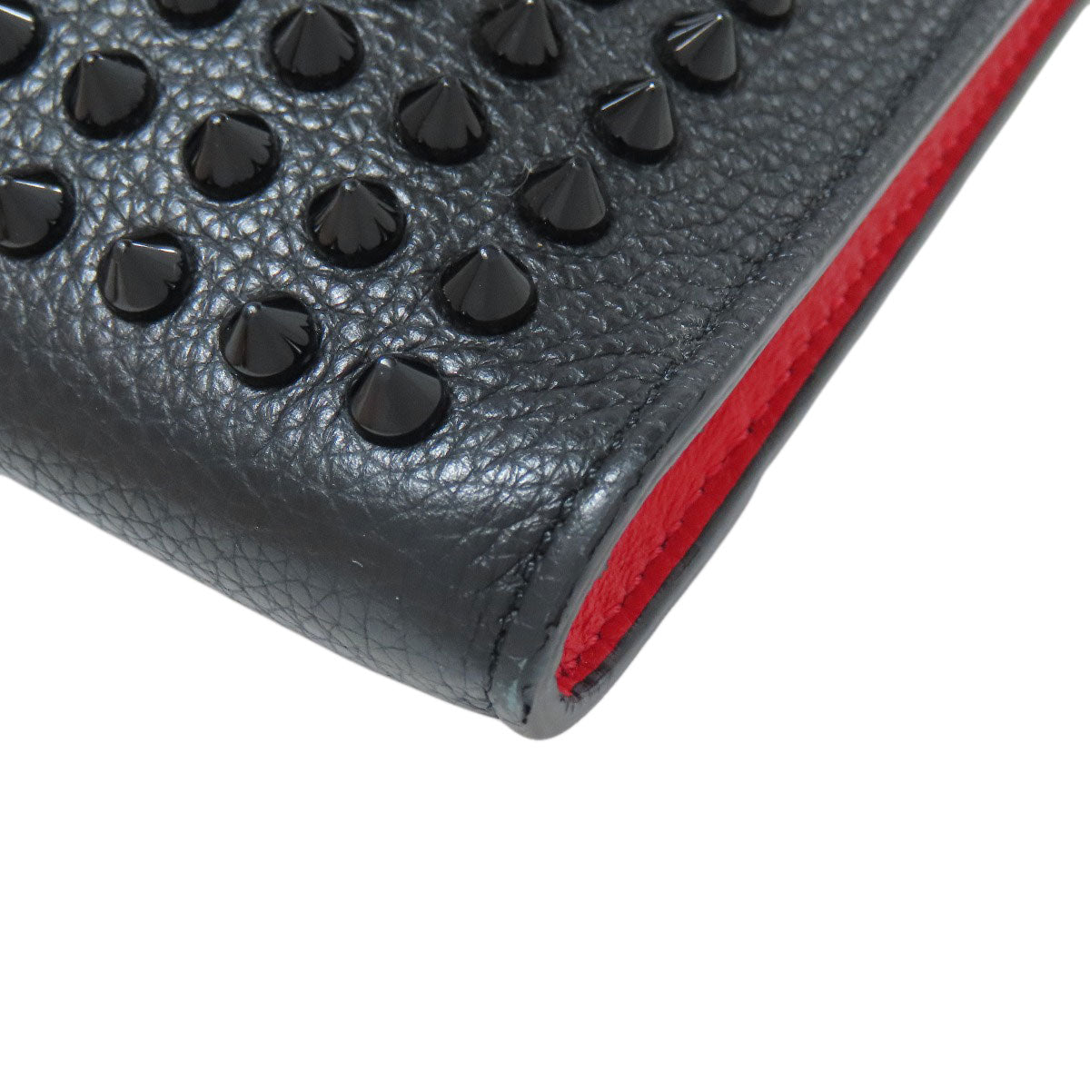 Christian Louboutin Shoulder Bag leather black Studs