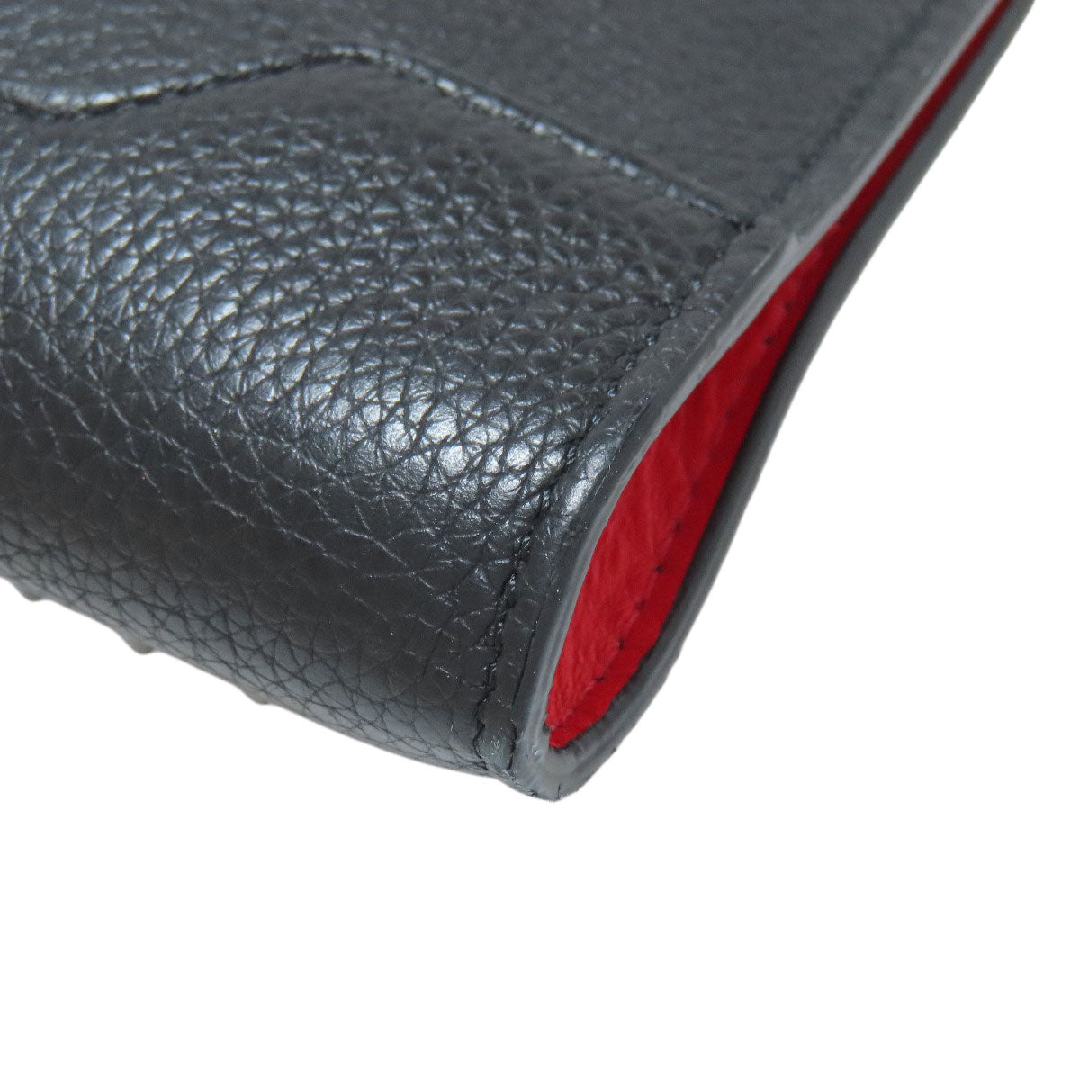 Christian Louboutin Shoulder Bag leather black Studs