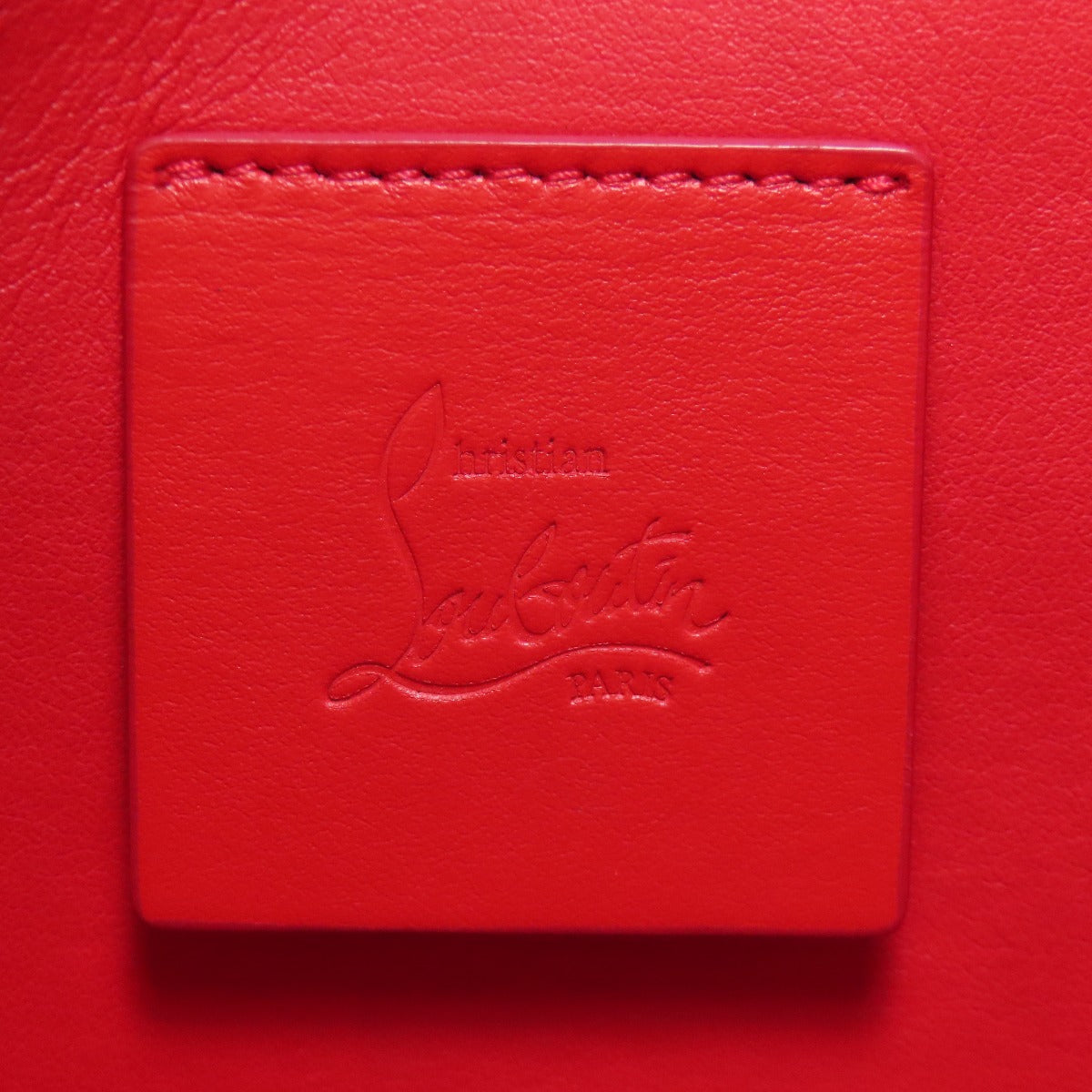 Christian Louboutin Shoulder Bag leather black Studs