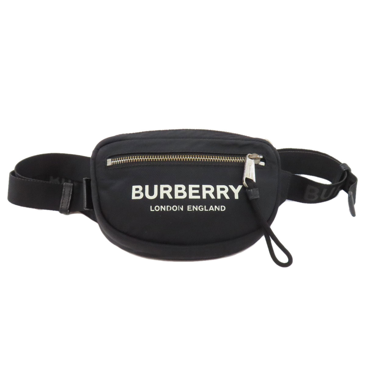 BURBERRY Hip bag Nylon black logo