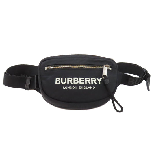 BURBERRY Hip bag Nylon black logo
