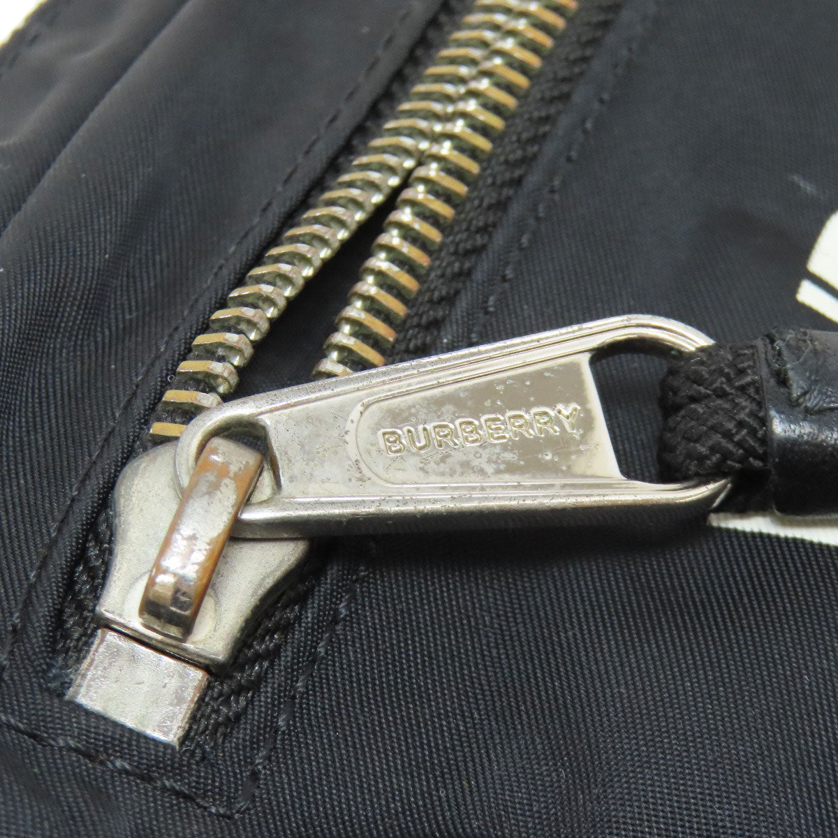 BURBERRY Hip bag Nylon black logo