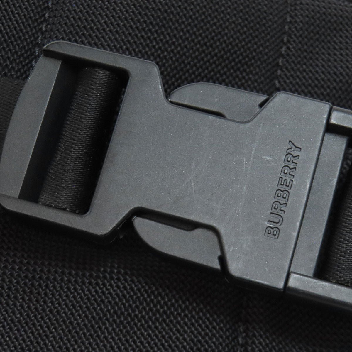 BURBERRY Hip bag Nylon black logo