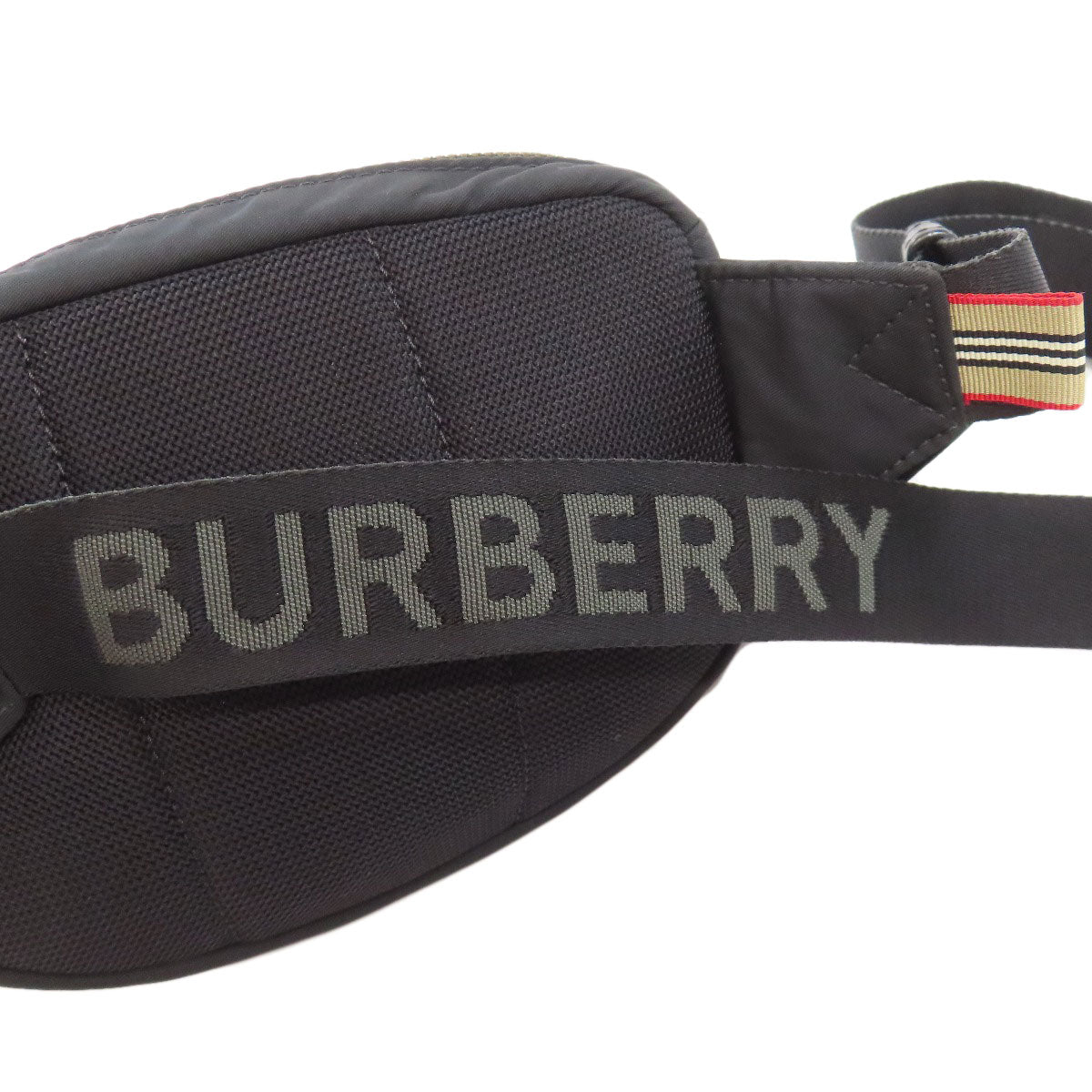 BURBERRY Hip bag Nylon black logo