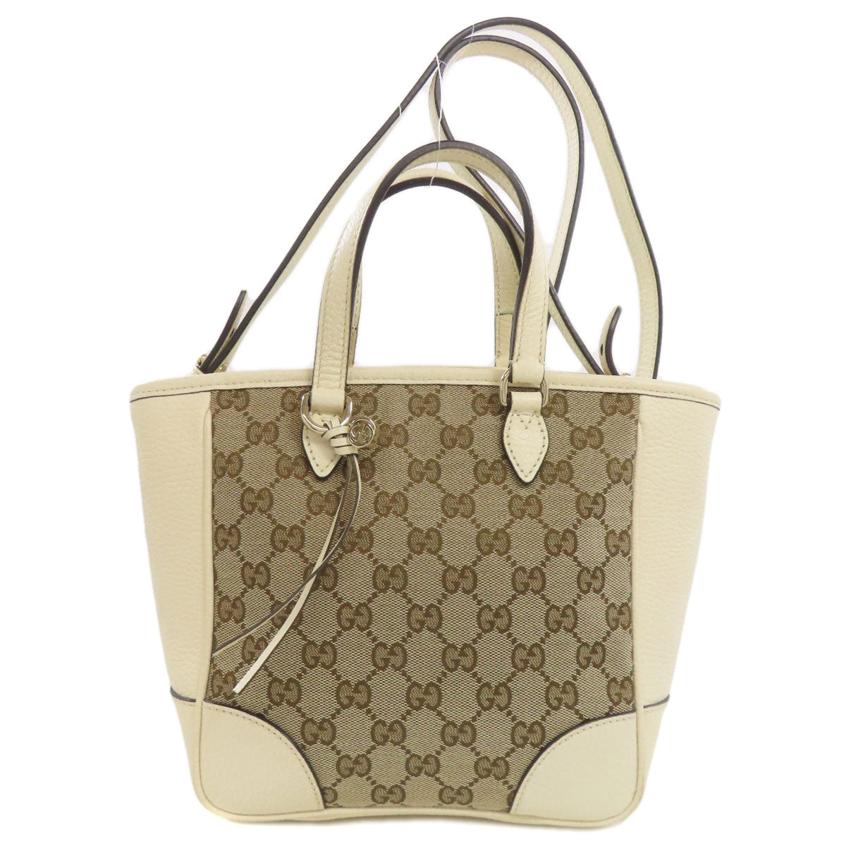 GUCCI Handbag 449241 canvas Brown GG outlet 2WAY