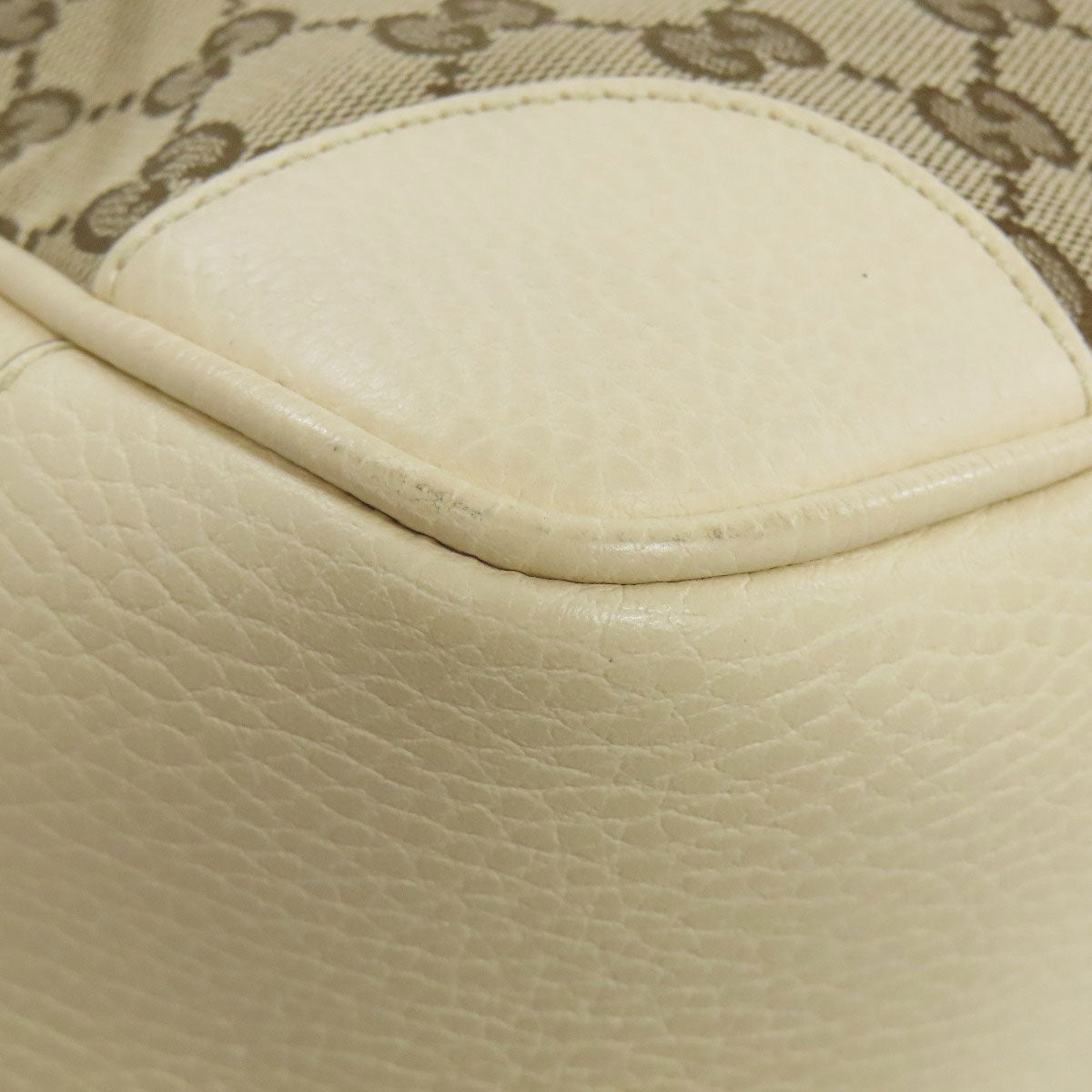 GUCCI Handbag 449241 canvas Brown GG outlet 2WAY