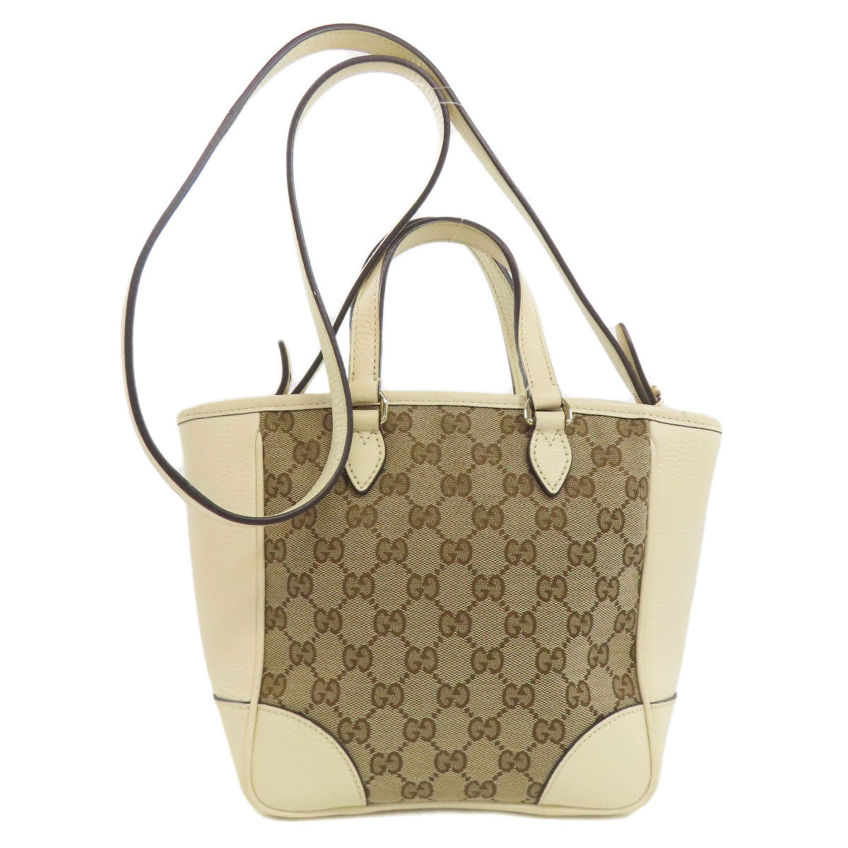 GUCCI Handbag 449241 canvas Brown GG outlet 2WAY