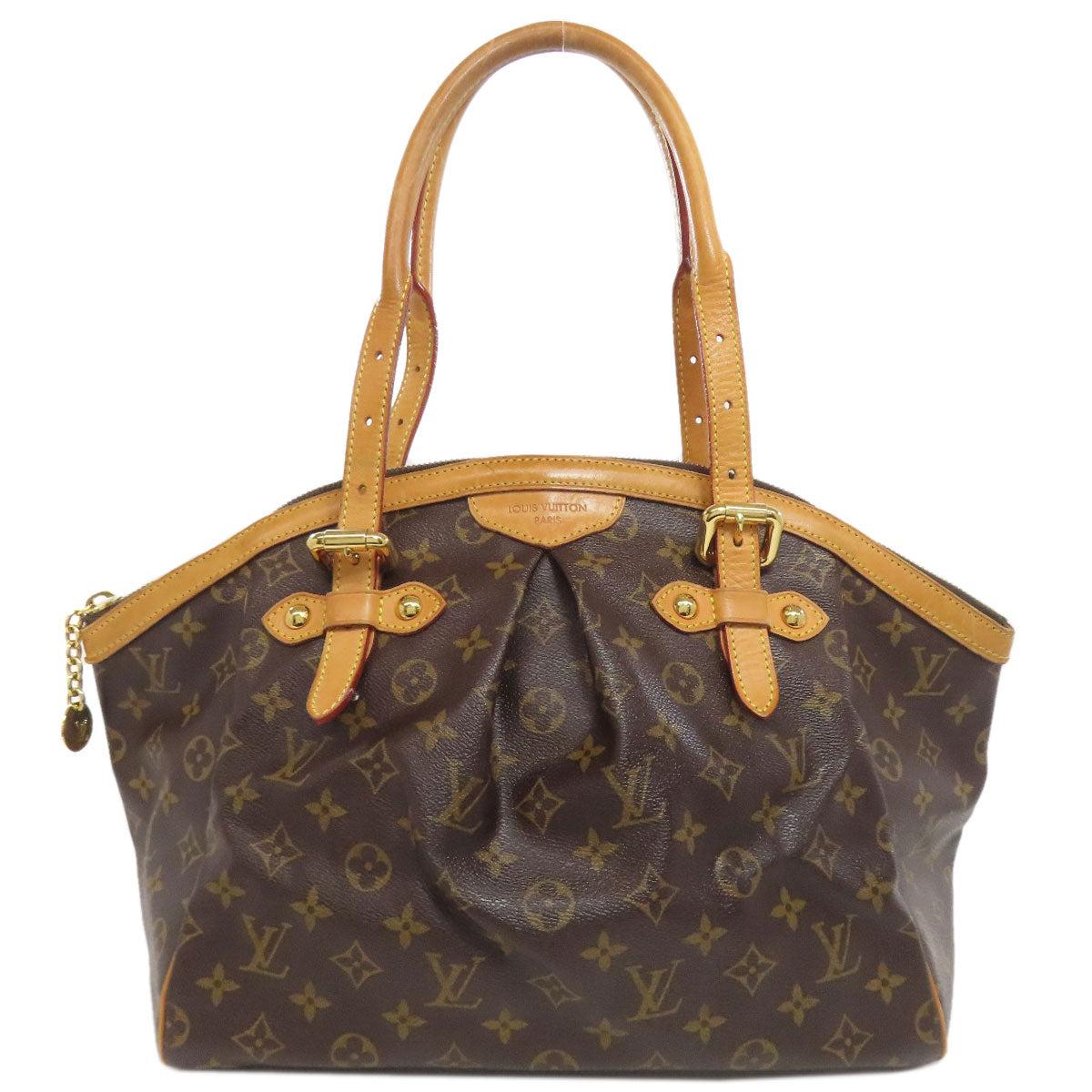 LOUIS VUITTON Tote Bag M40144 Monogram canvas Brown Tivoli GM
