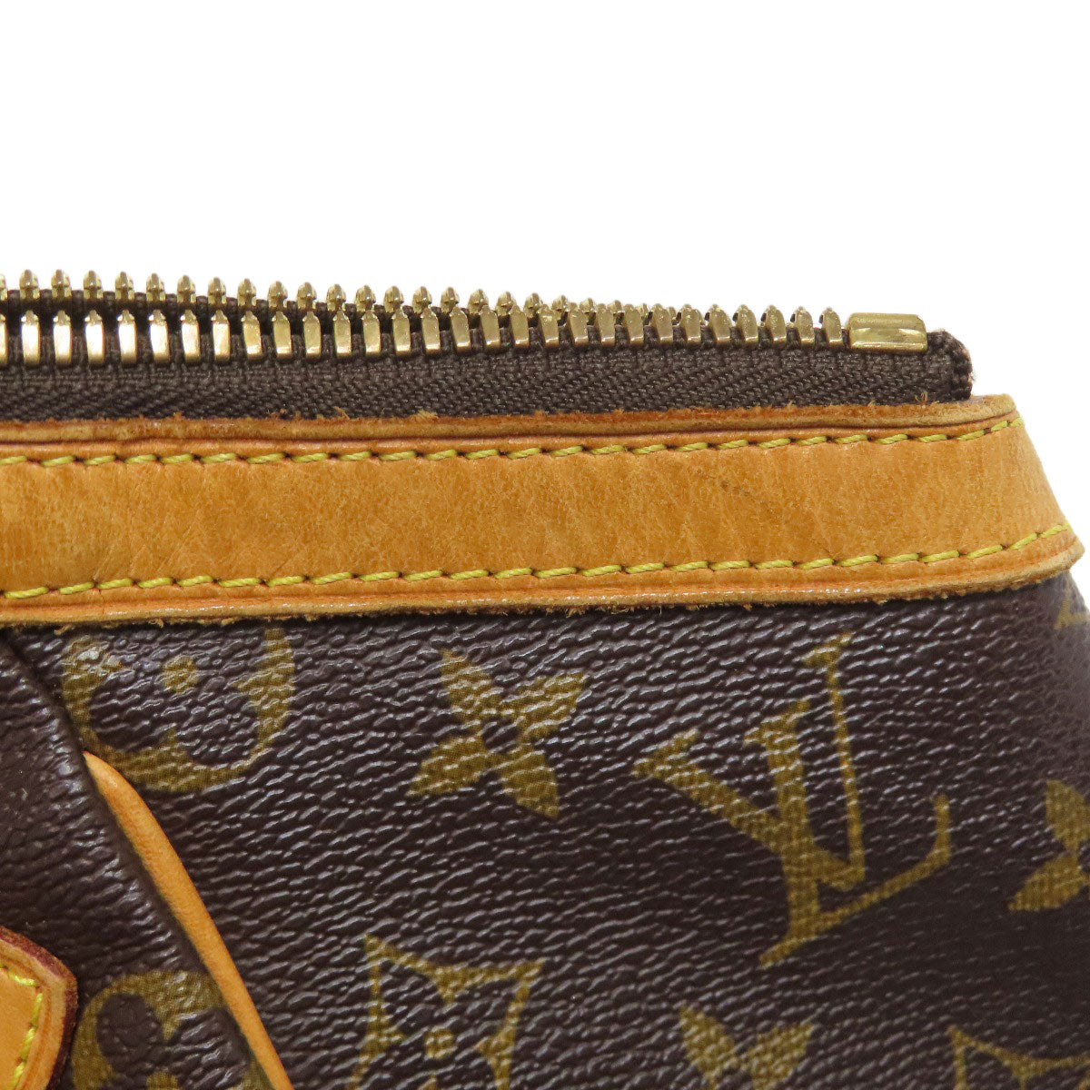 LOUIS VUITTON Tote Bag M40144 Monogram canvas Brown Tivoli GM