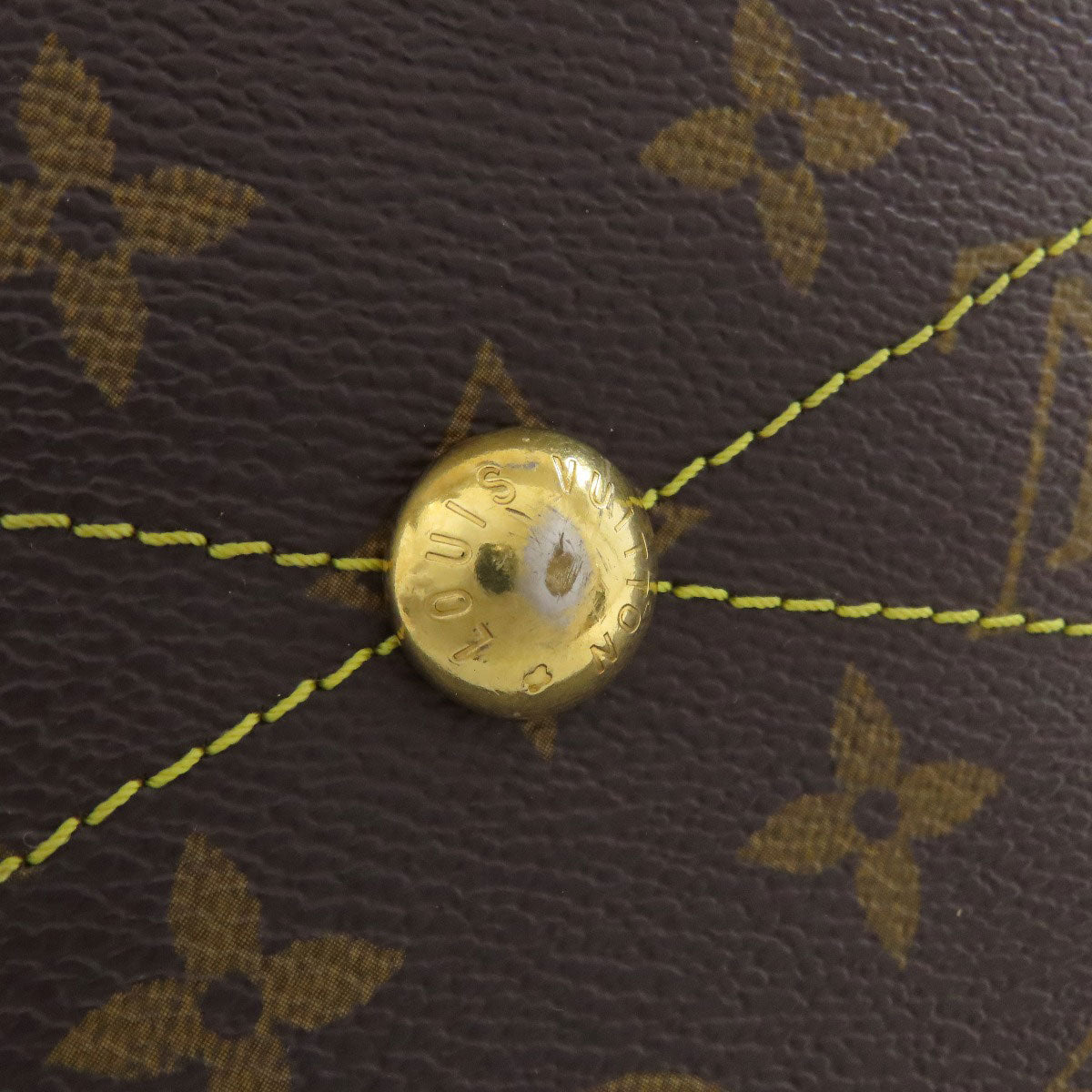 LOUIS VUITTON Tote Bag M40144 Monogram canvas Brown Tivoli GM