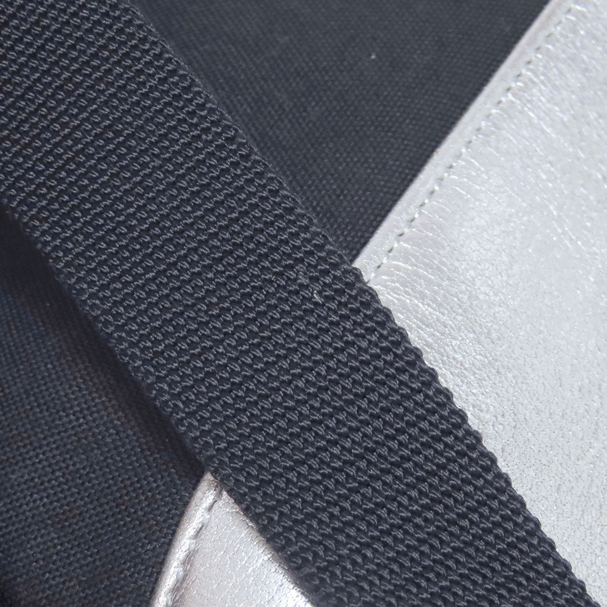 SAINT LAURENT Backpack Calfskin Silver Star motif