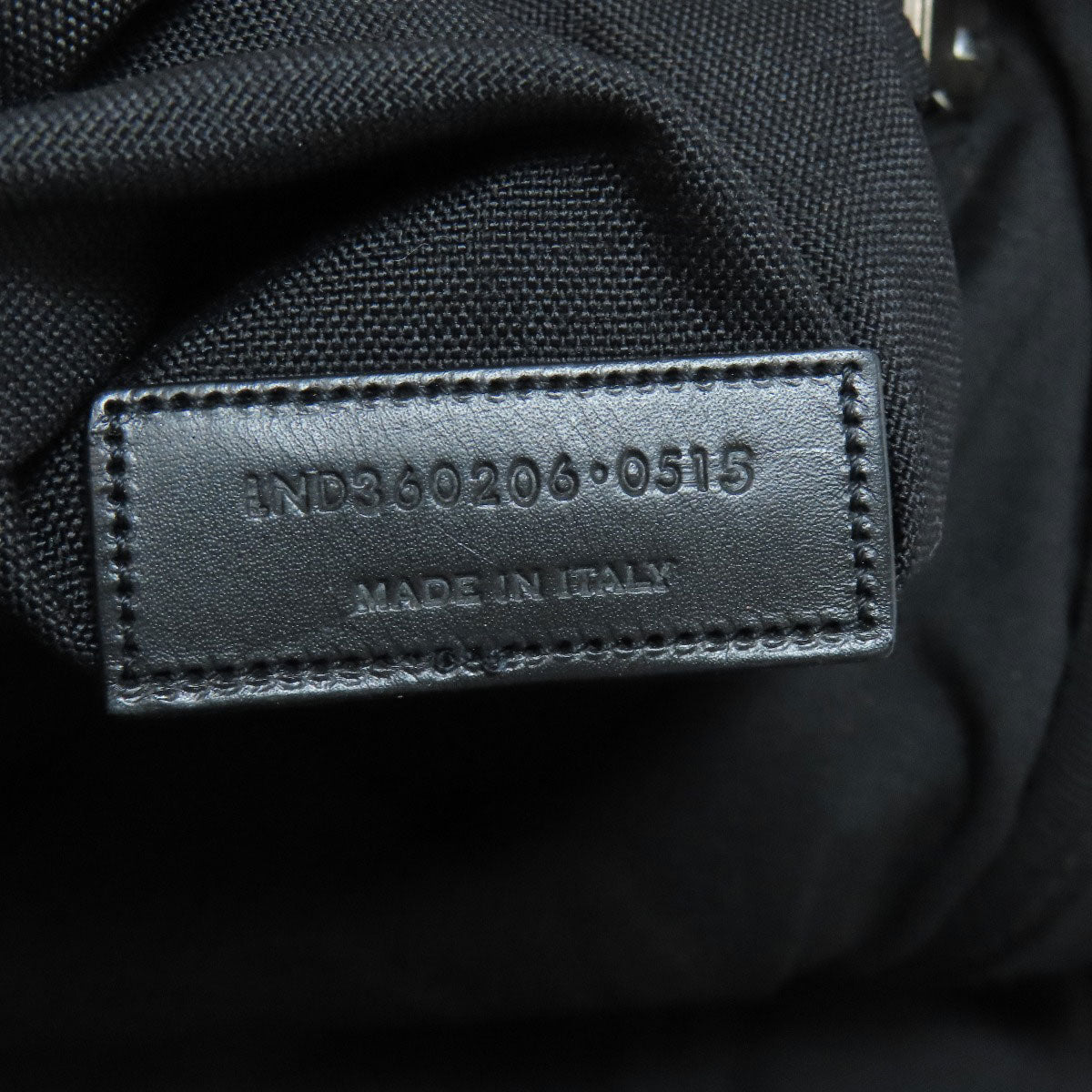 SAINT LAURENT Backpack Calfskin Silver Star motif