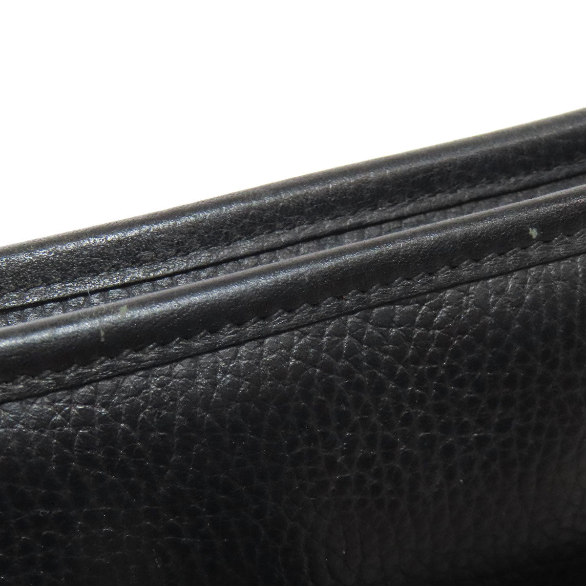 BURBERRY Tote Bag leather black logo