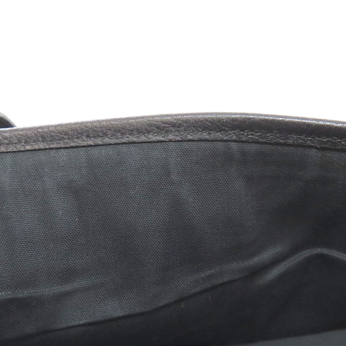 BURBERRY Tote Bag leather black logo