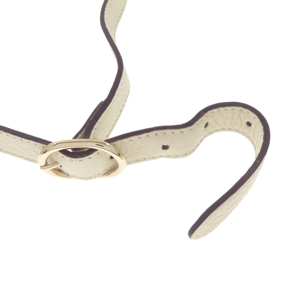 GUCCI Handbag 323660 Calfskin white Bamboo 2WAY