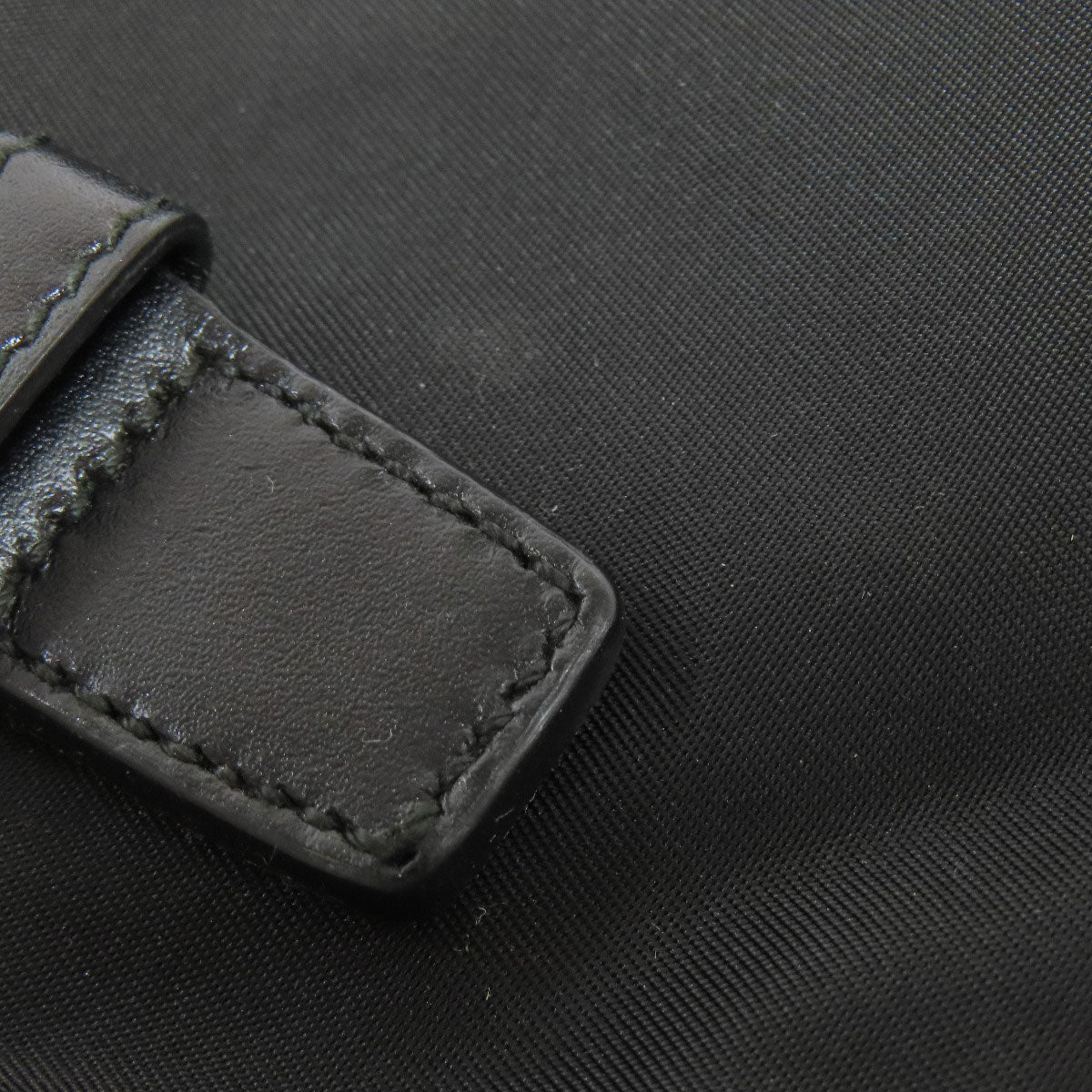 PRADA Shoulder Bag BT6671 Nylon black logoMetal