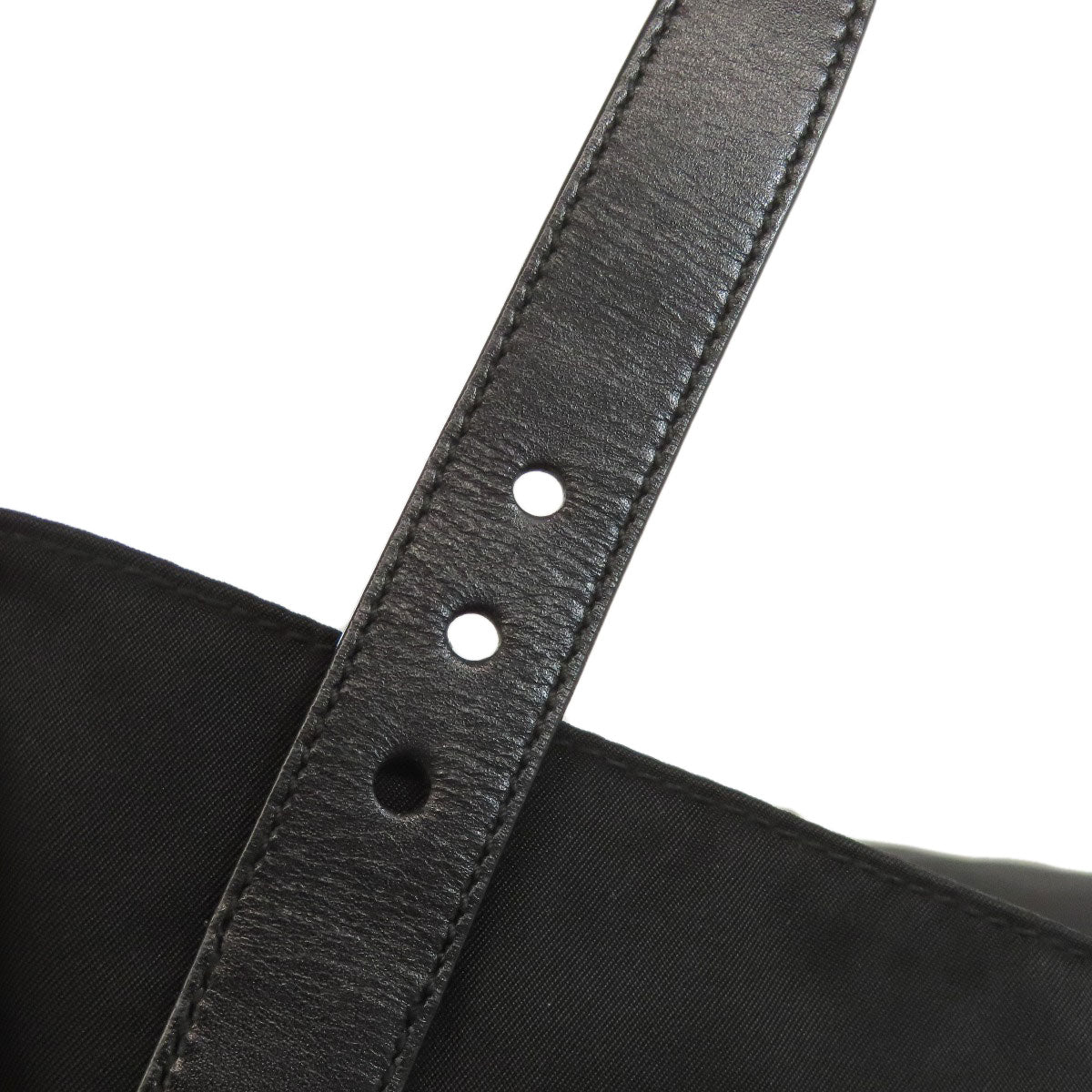 PRADA Shoulder Bag BT6671 Nylon black logoMetal