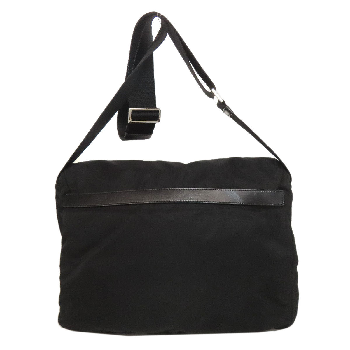 PRADA Shoulder Bag BT6671 Nylon black logoMetal