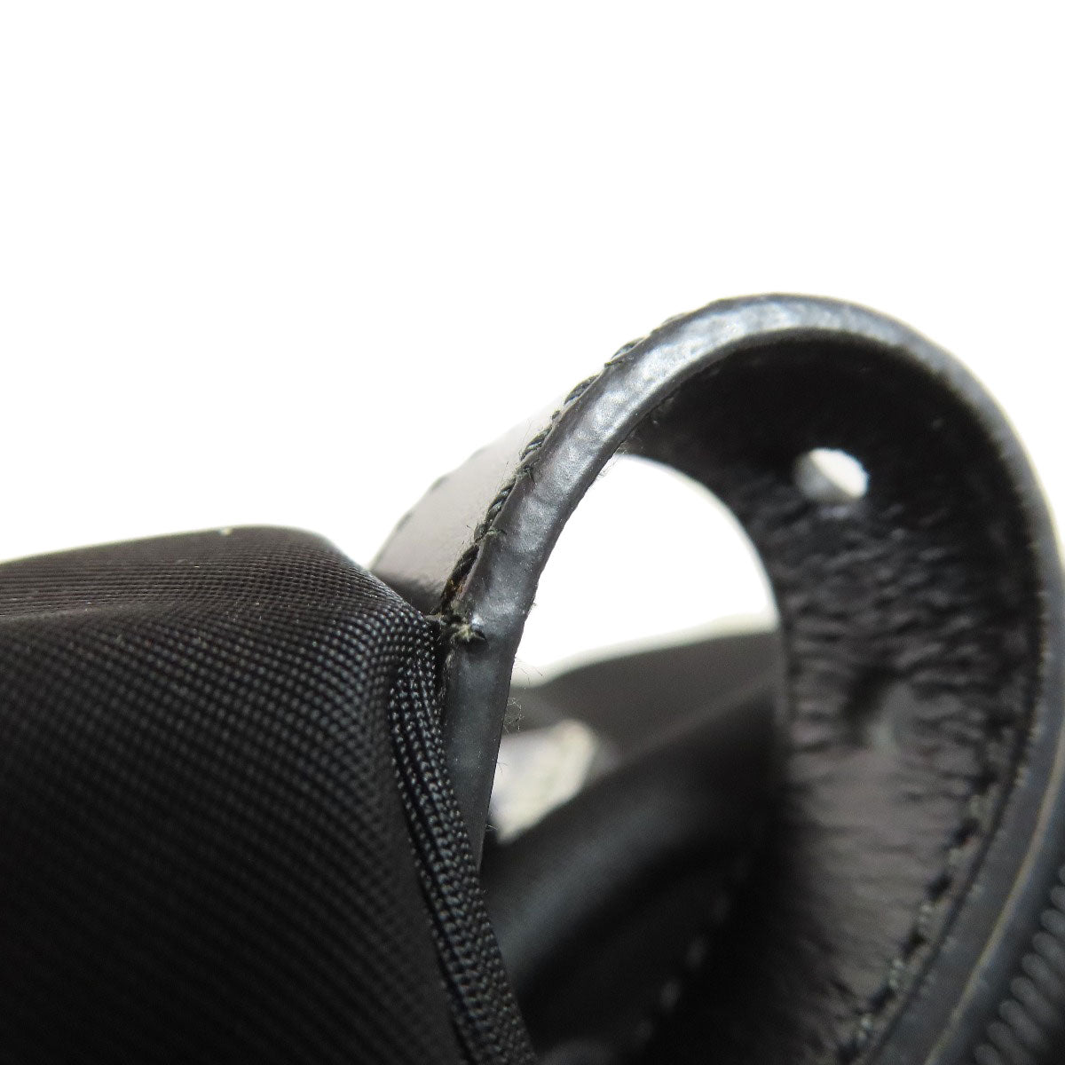 PRADA Shoulder Bag BT6671 Nylon black logoMetal