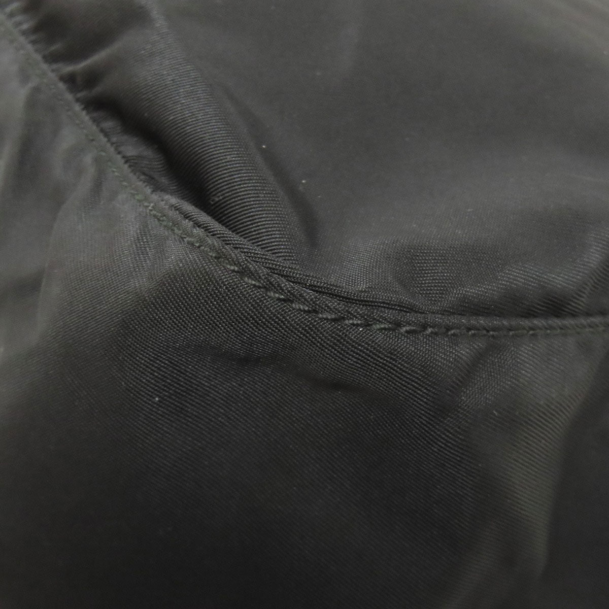 PRADA Shoulder Bag BT6671 Nylon black logoMetal