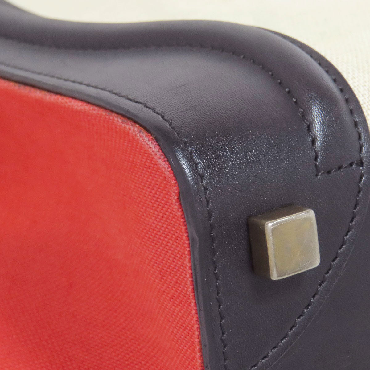 CELINE Handbag leather black Luggage micro