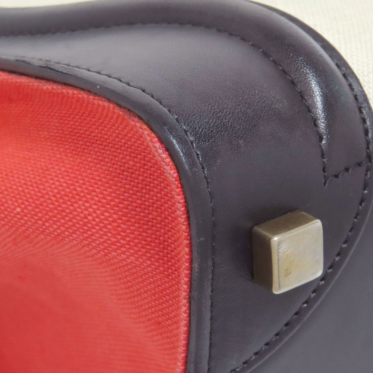 CELINE Handbag leather black Luggage micro