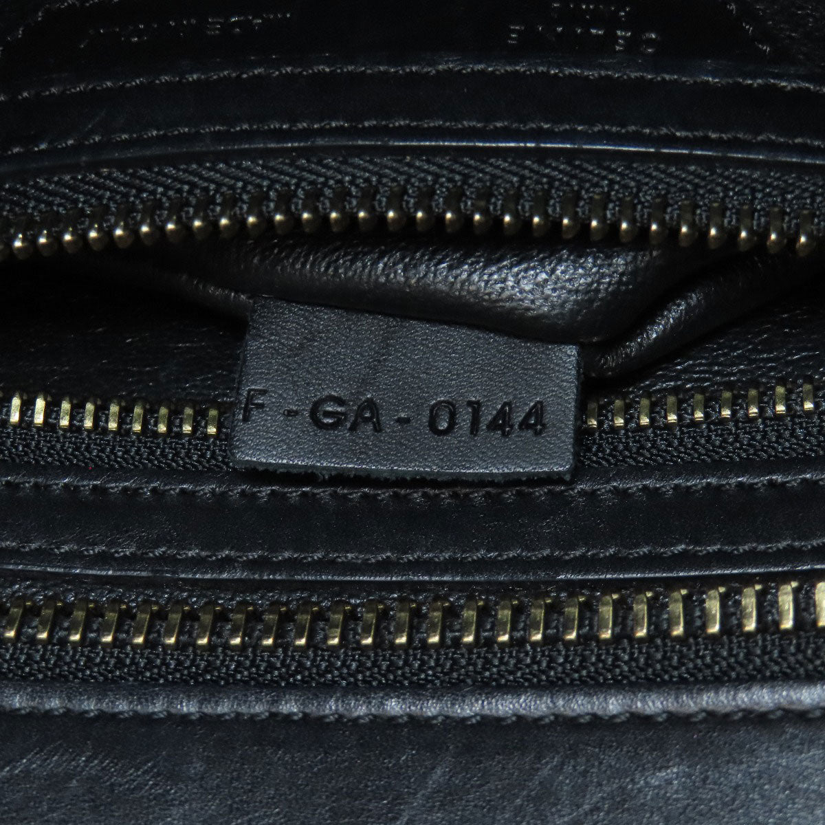 CELINE Handbag leather black Luggage micro