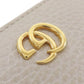 GUCCI Bifold Wallet 456126 Calfskin gray GG Marmont Double G