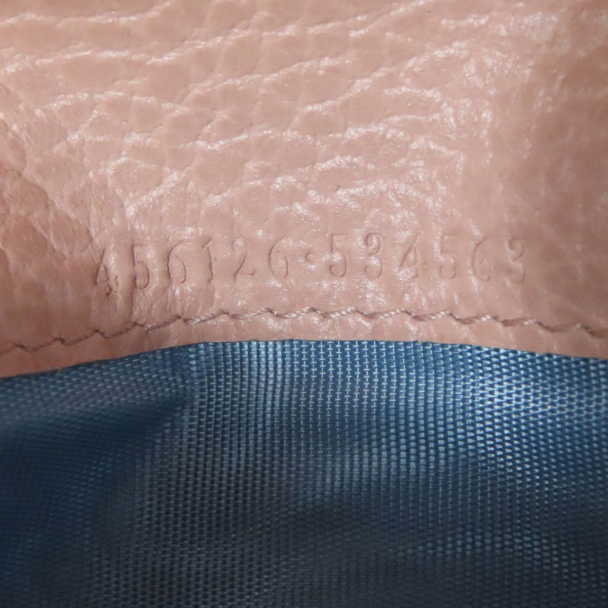 GUCCI Bifold Wallet 456126 Calfskin gray GG Marmont Double G