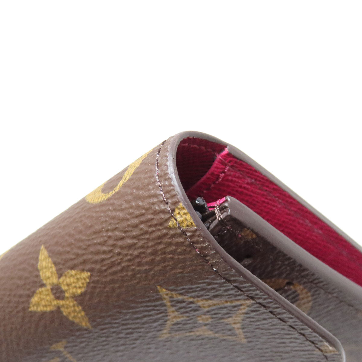 LOUIS VUITTON Long Wallet Purse M60697 Monogram canvas Brown Portefeuille Emily