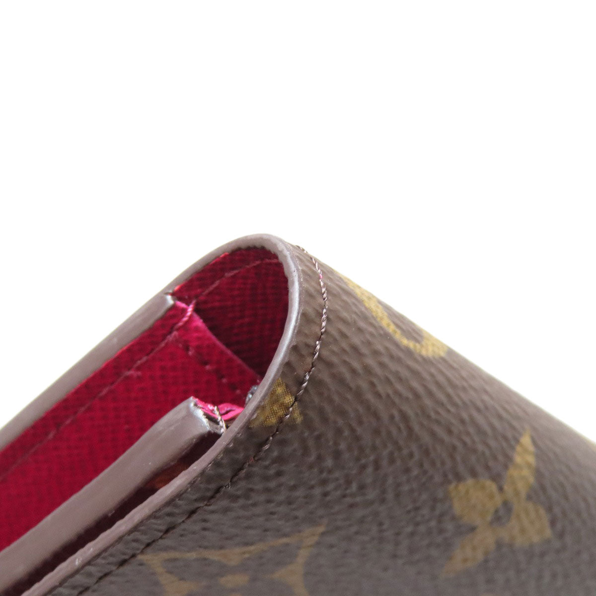 LOUIS VUITTON Long Wallet Purse M60697 Monogram canvas Brown Portefeuille Emily