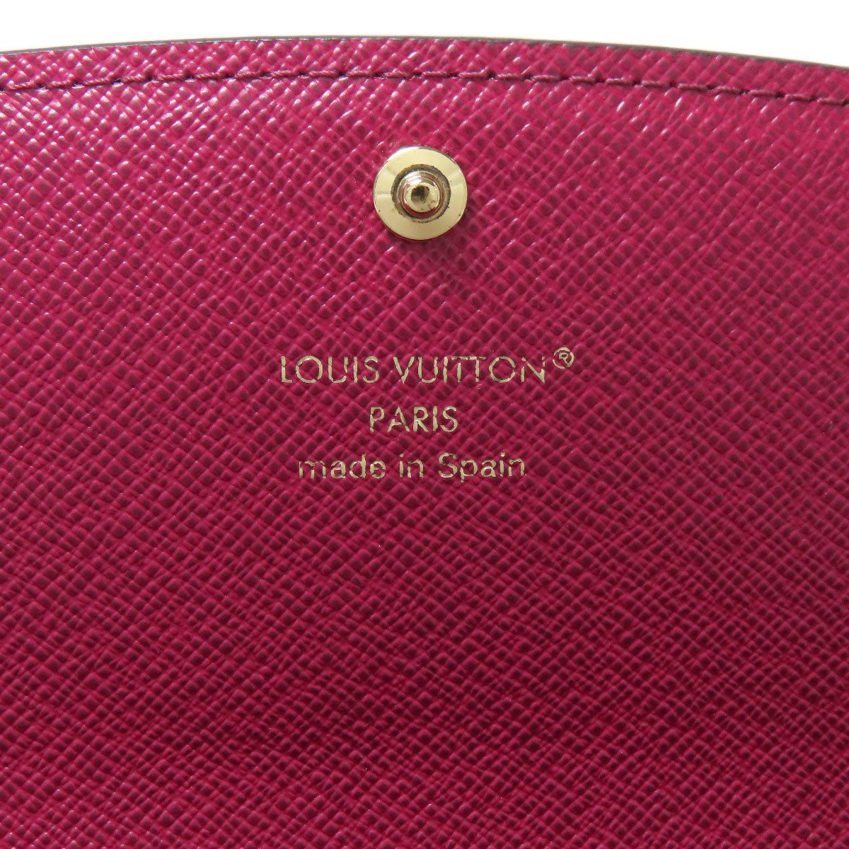 LOUIS VUITTON Long Wallet Purse M60697 Monogram canvas Brown Portefeuille Emily