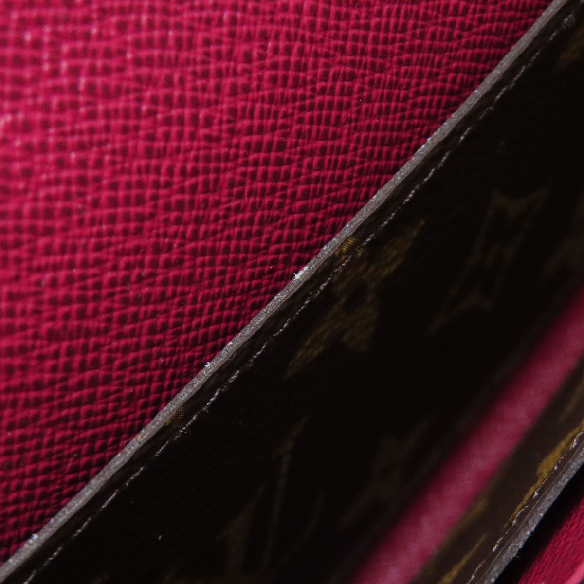 LOUIS VUITTON Long Wallet Purse M60697 Monogram canvas Brown Portefeuille Emily