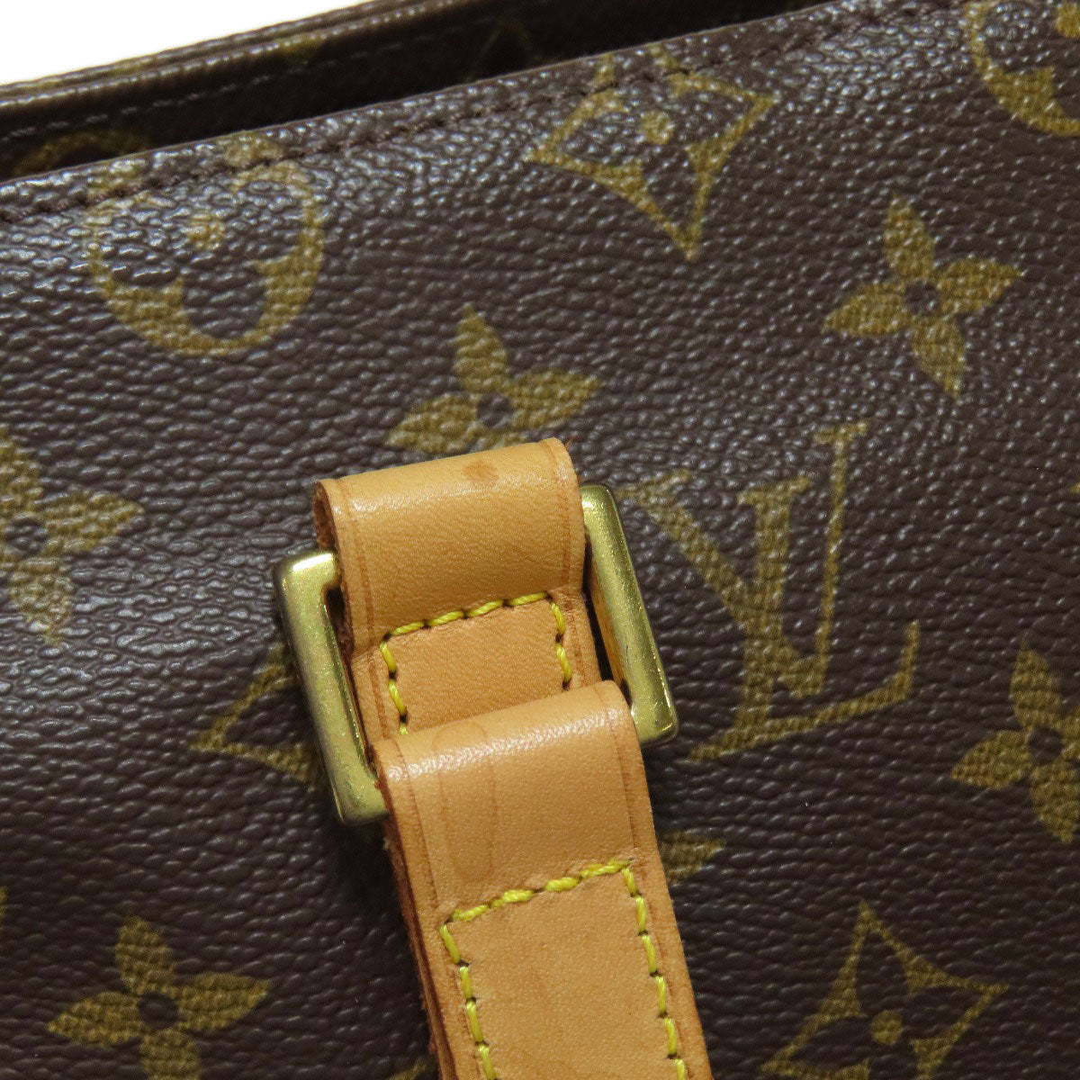 LOUIS VUITTON Handbag M51148 Monogram canvas Brown Cabas Piano