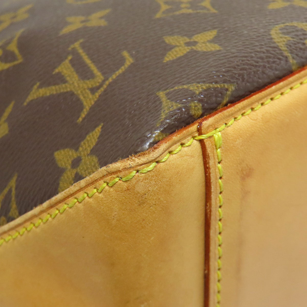 LOUIS VUITTON Handbag M51148 Monogram canvas Brown Cabas Piano