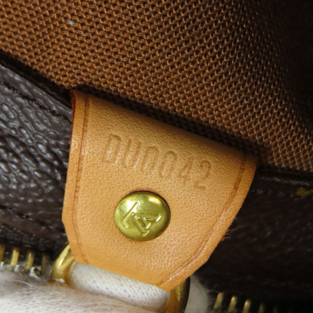 LOUIS VUITTON Handbag M51148 Monogram canvas Brown Cabas Piano