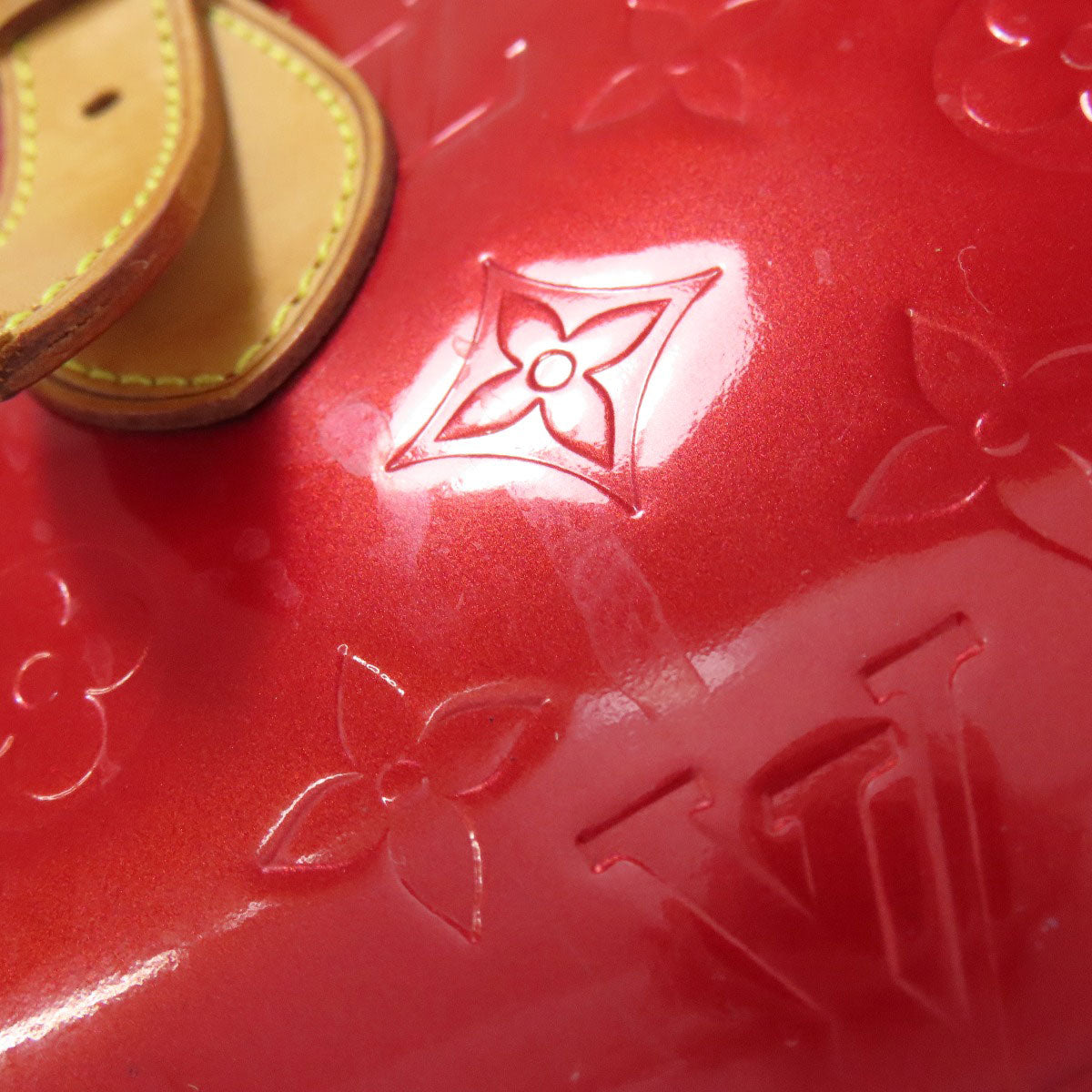 LOUIS VUITTON Handbag M93507 Vernis Red Rosewood Avenue