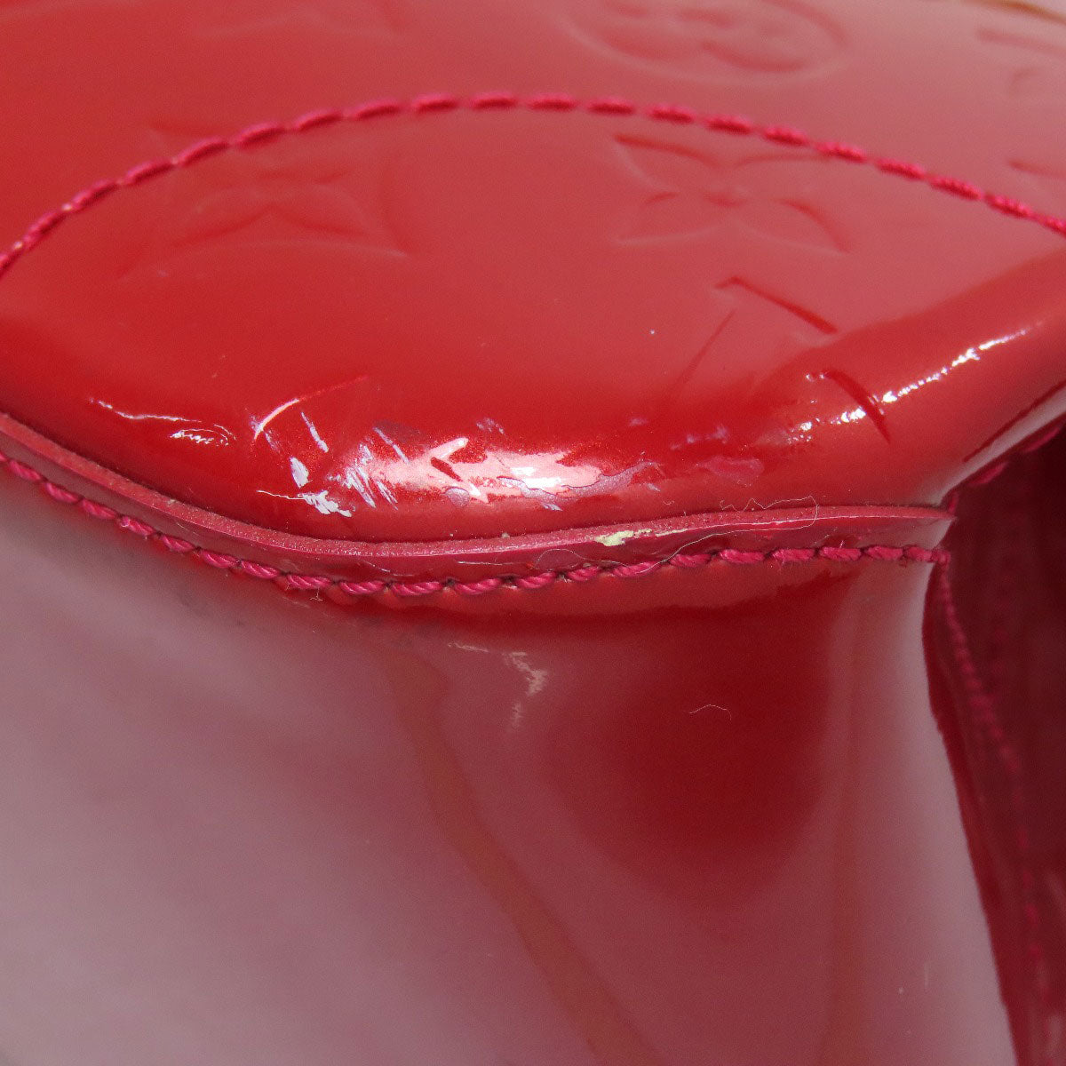 LOUIS VUITTON Handbag M93507 Vernis Red Rosewood Avenue