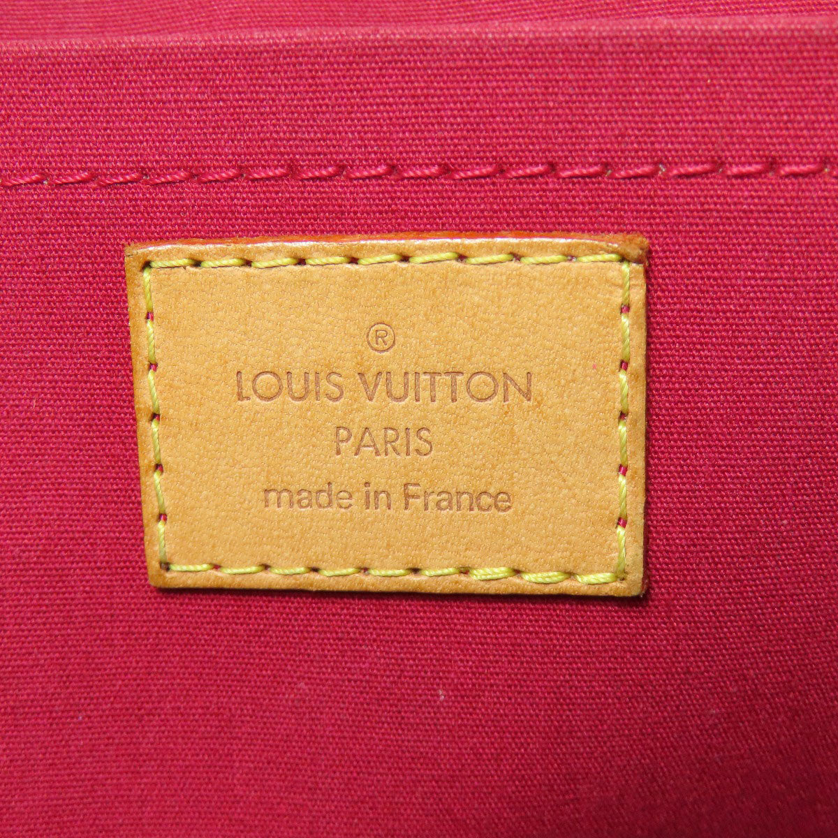LOUIS VUITTON Handbag M93507 Vernis Red Rosewood Avenue