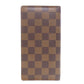 LOUIS VUITTON Bifold Wallet N61823 Damier canvas Brown Porto Valur Cult Credit