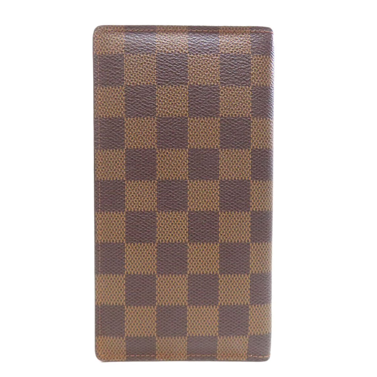 LOUIS VUITTON Bifold Wallet N61823 Damier canvas Brown Porto Valur Cult Credit