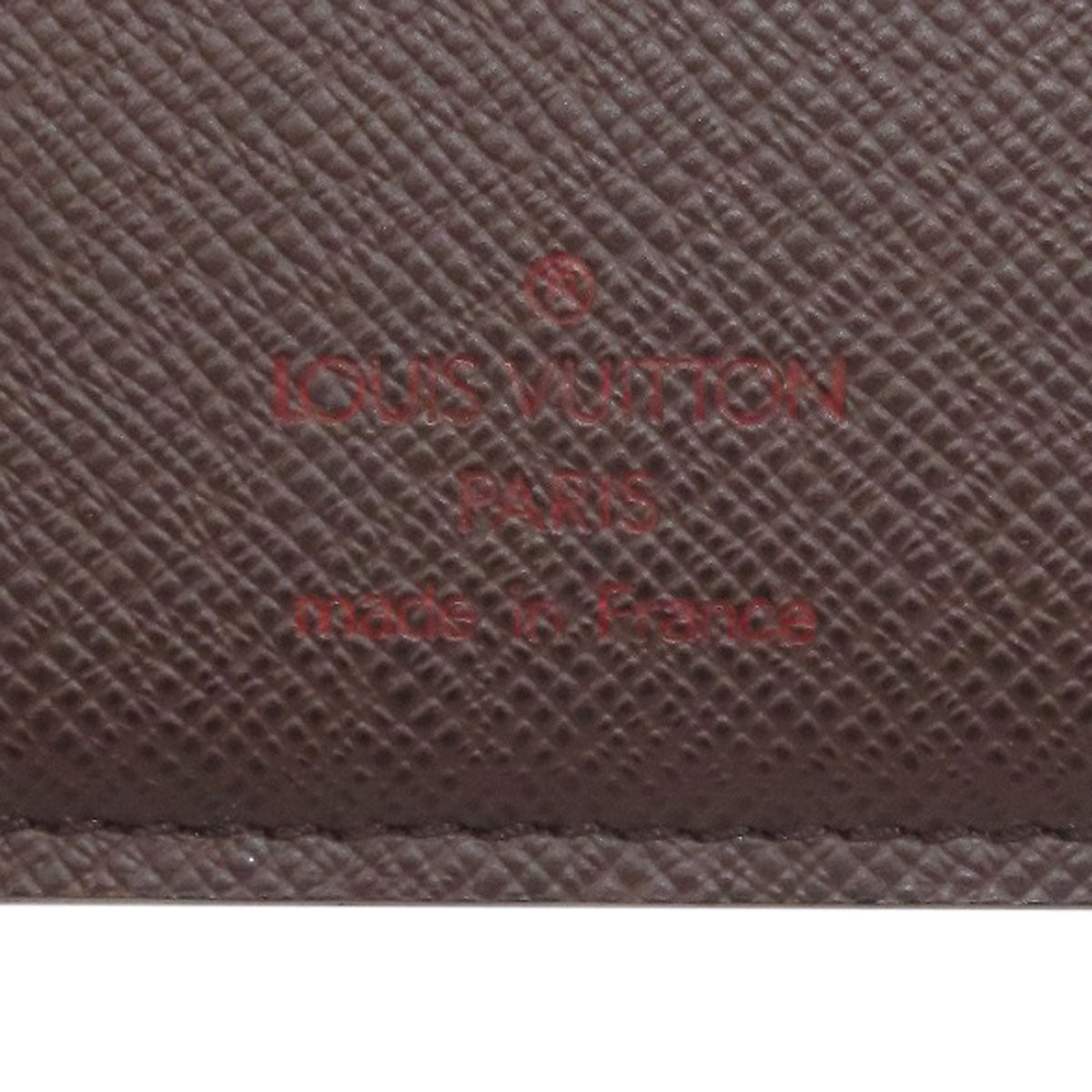 LOUIS VUITTON Bifold Wallet N61823 Damier canvas Brown Porto Valur Cult Credit