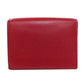 GUCCI Bifold Wallet 453169 Calfskin Red Animalie
