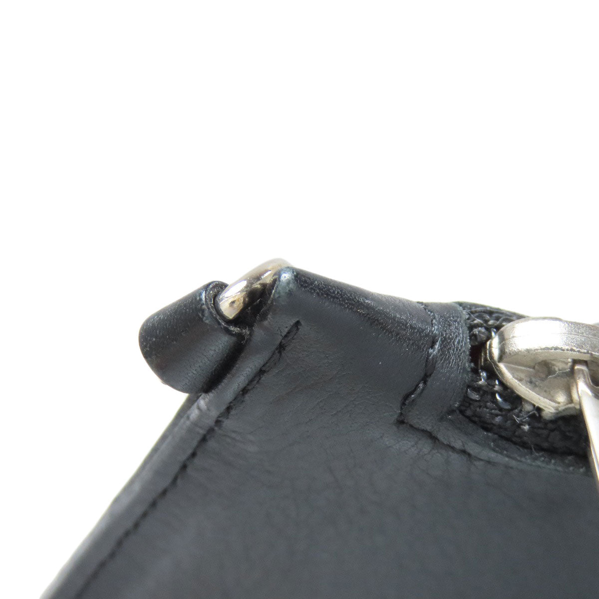 CHANEL Accessory pouch lambskin black COCO Mark